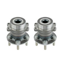 Pair Rear Wheel Bearings and Hubs for 2014-2018 Subaru Forester 512518 picture