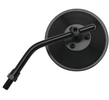 BikeMaster Round Adjustable Arm Mirror 4in Black picture