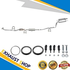 Front Converter+Rear Resonator+Pipe+Muffler For 2012-2017 Toyota Camry 2.5L New picture