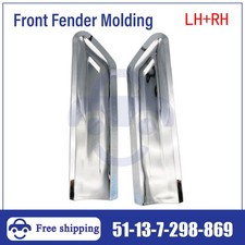 For 2013-2015 BMW 750Li / xDrive F02 Front Fender Molding Left Right Side Chrome picture