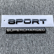 For Range Rover Land Rover Sport SUPERCHARGED Tailgate Rear Trunk Badge Emblem picture