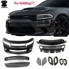For 2015-2023 Dodge Charger Srt-8 Srt Hellcat Complete Front Bumper Set picture