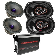 Cerwin Vega 4 Channel Amp & 6.5