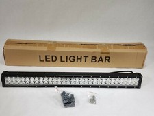 2PC 32INCH 180W LED Work LIGHT BAR Spot Flood Offroad Truck SUV ATV 32
