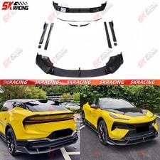 Dry Twill Carbon Fiber Front Rear Lip Spoiler Wing BodyKits For Lotus Eletre 24+ picture
