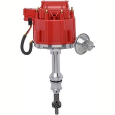 JEGS HEI Distributor for Ford Small Block 221-302 V8 Engines [Red Cap] picture