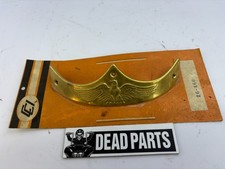 Harley gold eagle vintage fender tip trim bumper CCI 26-460 picture