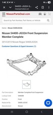 Oem 2008-15 Nissan Rogue 2.5l Front Subframe Suspension Crossmember picture