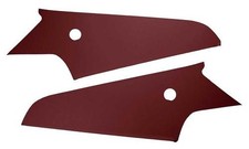 1969-70 Mustang Sports Roof Sail Panels; Dark Red picture