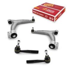 Front Lower Control Arm & Outer Tie Rod End Kit for 04-11 Saab 9-5 10-11 9-3X picture
