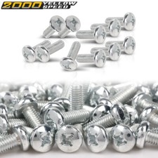 Fit For Toyota / Honda / Lexus - 100 Per Bag Silver License Plate Screws picture