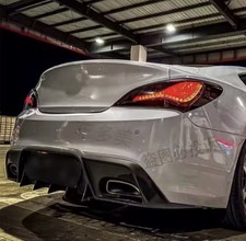 🔥 2009-2017 Genesis Coupe Carbon Fiber Look Rear Diffuser 🔥 picture