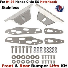 For 1991-1995 Honda Civic EG Hatchback Front & Rear Bumper Lifts with Hardware picture