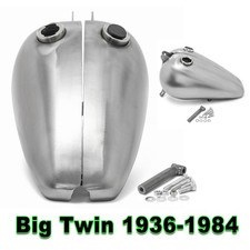 For Harley Big Twin 1936-1984 Shovelhead Panhead 2.25 Gal.Gas Fuel Tank picture