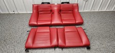 2005-2009 Ford Mustang GT Red Leather Rear Seat Only OEM picture