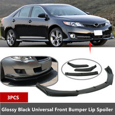 Add-on Universal Fit For 2012-14 Toyota Camry Front Bumper Lip Spoiler Splitter  picture