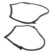LABLT Replacement 2 Pcs Front Weatherstrip Seal Kit For Jeep Wrangler 2007-2018 picture