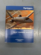 Cessna Citation Sovereign Pilot Training Manual and Poster picture
