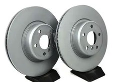 2x ZIMMERMANN FRONT Brake Disc Rotor For BMW 2019-2024 330e 330i /2021-2024 430i picture