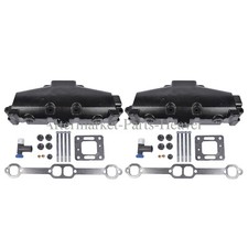 2x Marine Exhaust Manifold 18-1953-2 for MCM/MIE GM V8 305 350 377 CID 1983-2002 picture