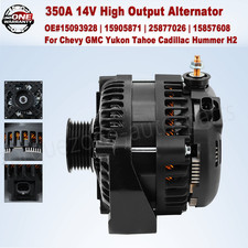NEW 350A 14V High Output Alternator For Chevy GMC Yukon Tahoe Cadillac Hummer H2 picture