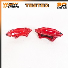 13-19 MASERATI QUATTROPORTE S Q4 REAR LEFT RIGHT BRAKE CALIPER ASSEMBLY SET OEM picture