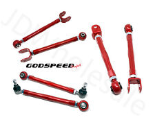 GODSPEED 6PCS REAR CAMBER/TRACTION/TRAILING ARMS FOR 00-06 TOYOTA MR-2 SPYDER picture