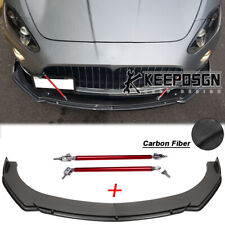 For Maserati Granturismo S MC Front Bumper Lip Splitter Spoiler Rod CARBON FIBER picture