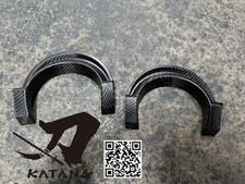 Carbon rear exhaust shield covers for New Nissan Z RZ34 400Z picture
