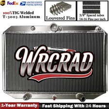 3-Rows Full Aluminum Radiator 1971-1974 Jaguar XKE E-Type Series 3 5.3L V12 AT picture