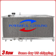 Full Aluminum Radiator For Honda Civic EK with K-Swap 1996-2000 1999 1997 1.6L picture