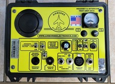 AIRBORNE ELECTRONICS HEADSET-HELMET TESTER HT-8 Aviation Aircraft Test picture