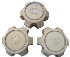 1996-1997 Lexus LX450 Silver Gold Logo Center Cap 42603-60221 x3***NOTES*** picture