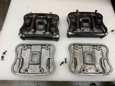 Harley Rocker Box Covers Black Chrome JIMS 1045-RR 17579-95 17580-95 picture