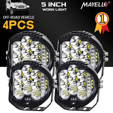 4pcs 5inch LED Work Light For Pods Spot Flood Combo Fog Lamp Offroad Driving Car picture
