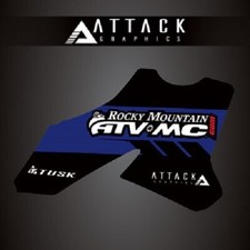 Attack Graphics Renegade Radiator Shroud Decal IMS 4.7 Gallon Blue picture