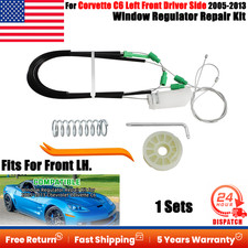 New Window Regulator Repair Kit Left Front Driver Side For Corvette C6 2005-13 picture
