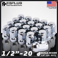 20Pc Chevrolet Lug Nut 1/2-20 Chrome 1.4