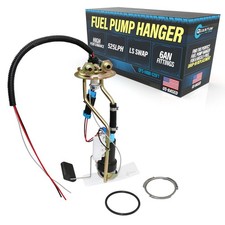 Fits 1975-86 Chevy C10 Squarebody F90000267 TIA485-2 525LPH Fuel Pump +AN Hanger picture