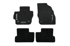 Mazda 3 Black Carpet Floor Mats W/ Logo Set 0000-8B-L65 OEM Genuine New picture