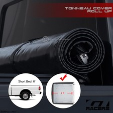 For 1983-2011 Ranger/1994+ Mazda B-Series 6' Bed Lock & Roll Soft Tonneau Cover picture