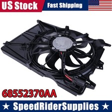 For Jeep Renegade Fiat 500X 2019-2023 L4 1.3L Engine Radiator Cooling Fan Assy picture