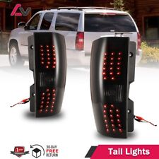 for 2007-2014 Chevy Tahoe Suburban 1500 LED Pair Tail Lights Rear Brake Lamps picture