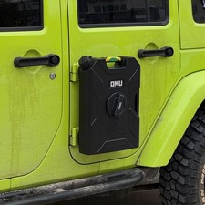 OMU 10L Door Hinge Fuel Can Backup Water Gas Tank for Jeep Wrangler JK JL JT picture