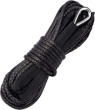 METOWARE Synthetic Winch Rope, 1/4