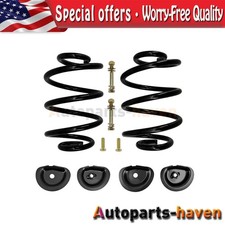 FOR 1963-72 CHEVY C10 PANEL SUBURBAN TRUCK REAR 4'' DROP HEAVY DUTY COIL SPRINGS picture