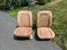 78 79 Ford Bronco Factory Original Front Bucket Seats picture