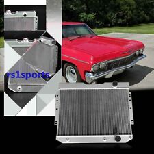 3 ROW ALUMINUM RADIATOR For 59-65 chevy IMPALA / BEL AIR / El Camino / Biscayne picture