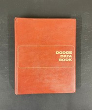 Original 1970 Dodge Data Book picture