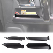 4pcs Interior Door Handle Storage Box Organizer Tray for 4Runner 2010-2022 Black picture